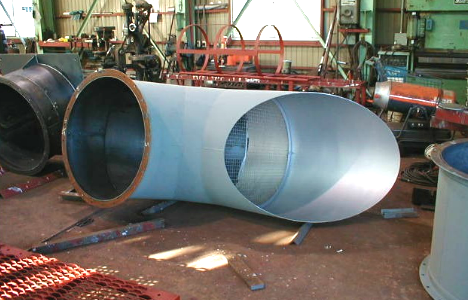 新幹線用 ボイラー煙道